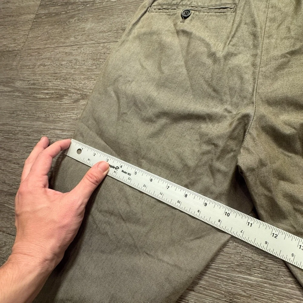 Banana Republic Pants Mens 32 Khaki Aiden‎ Chino Slim Straight Flat Front 32x31